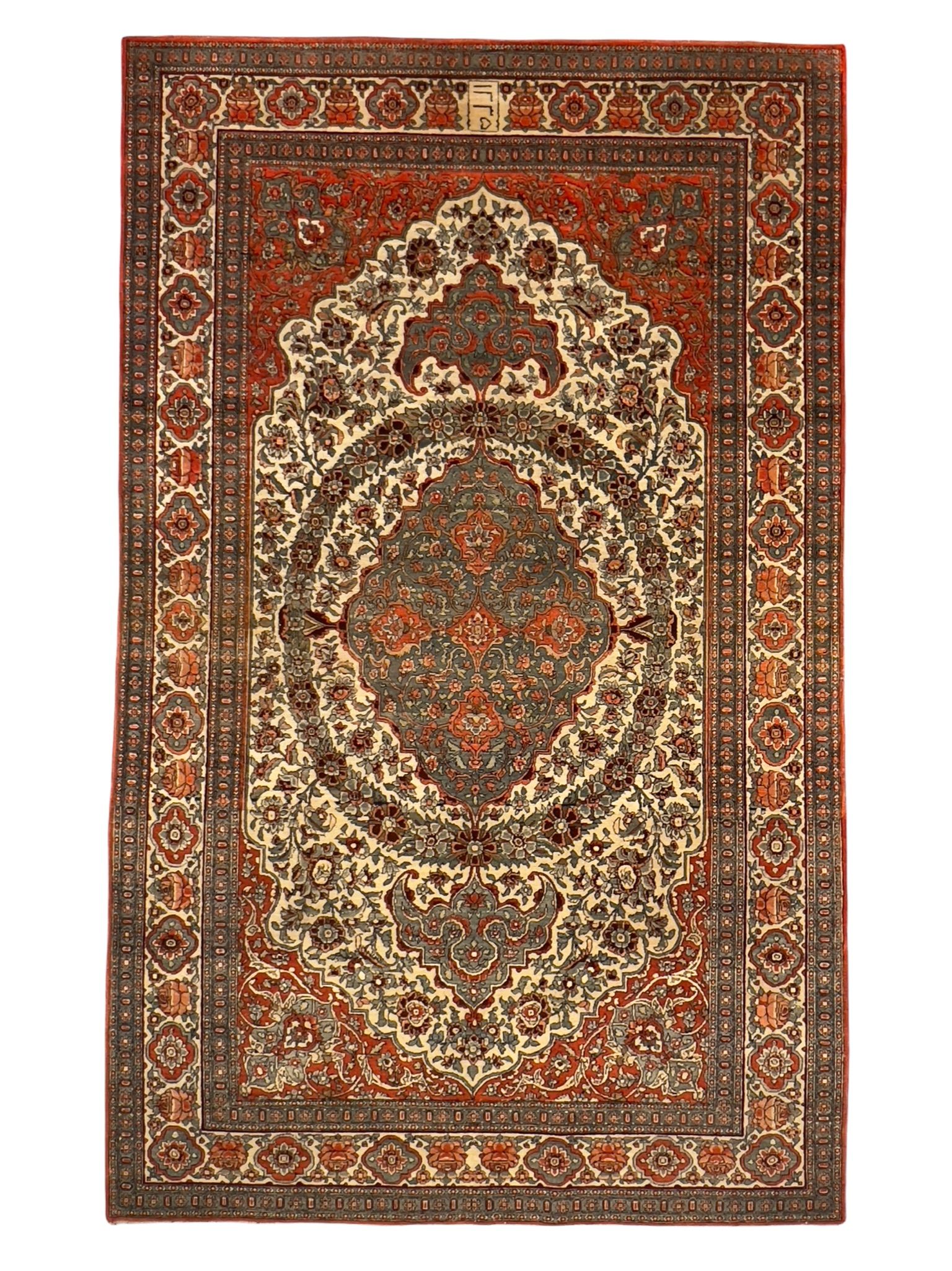Rare Antique Farahan rug 